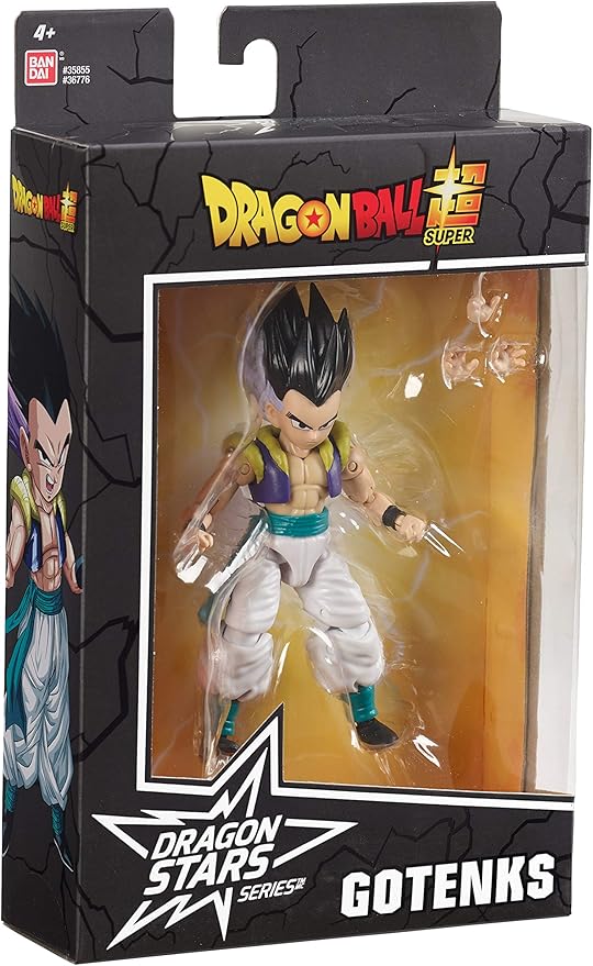 Bandai Dragon Ball Super Dragon Stars Gotenks Action Figure Set, 4 Pieces - Figurio