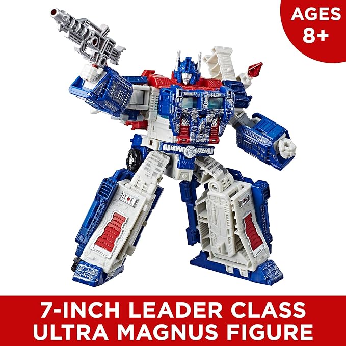 Transformers Generations War for Cybertron: Siege Leader Class WFC-S13 Ultra Magnus Action Figure - Figurio