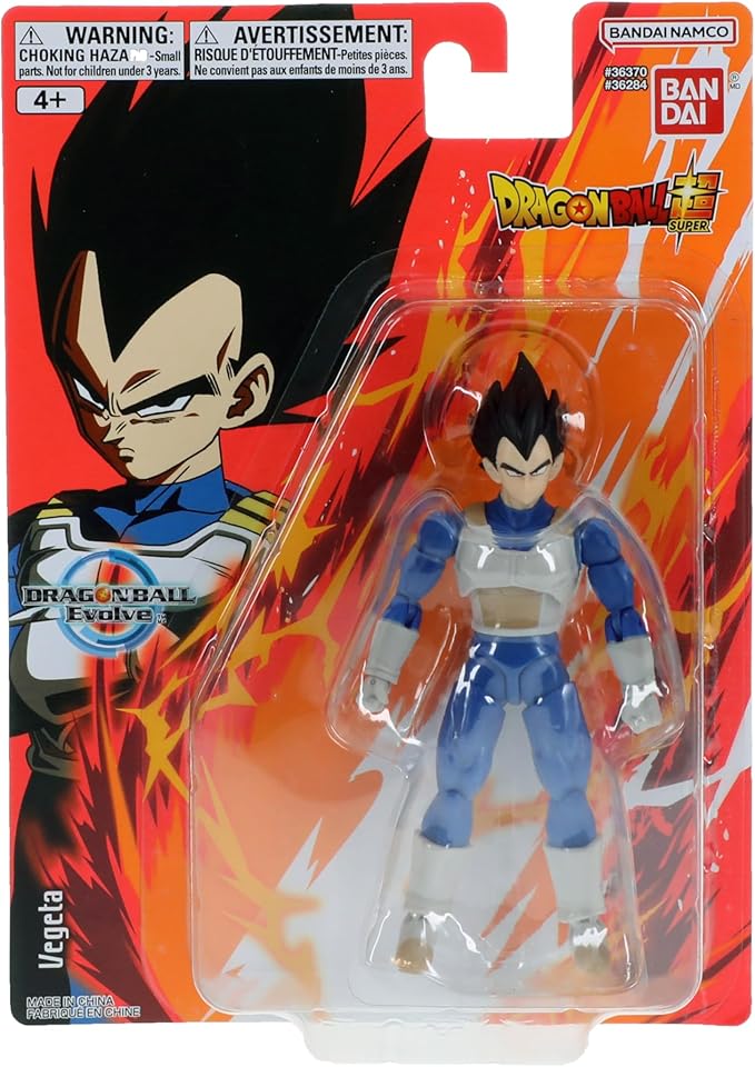 Bandai - Dragon Ball Super - Evolve - 5" Vegeta Action Figure - Figurio