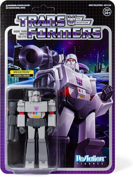 Super7 Transformers Megatron 3.75 in ReAction Figure - Figurio