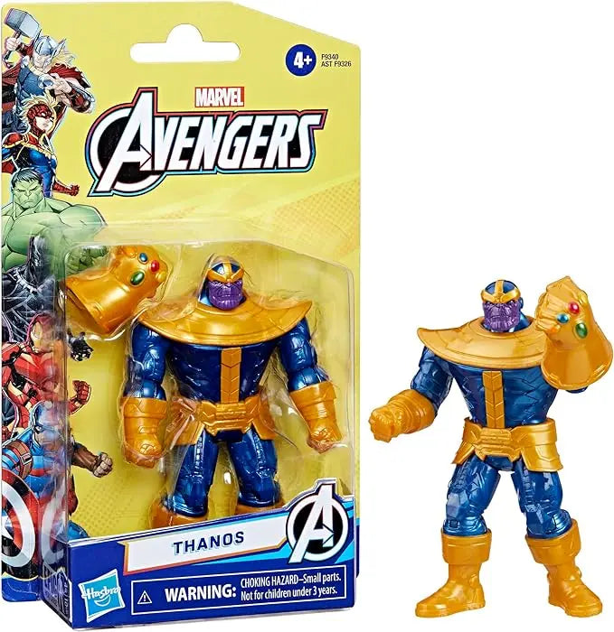 Marvel Epic Hero Series Thanos Deluxe Action Figure, 4-Inch-Scale, Avengers Super Hero Toys for Kids 4 and Up - Figurio