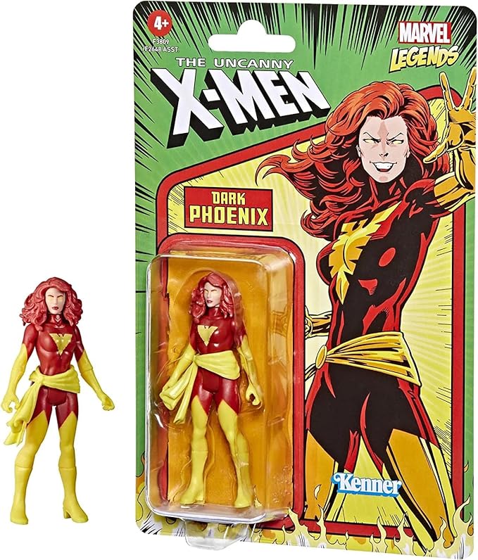 Marvel Legends Series 3.75-inch Retro 375 Collection Dark Phoenix Action Figure Toy - Figurio