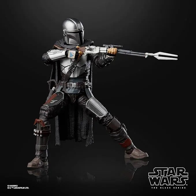 STAR WARS The Black Series The Mandalorian Toy 6-Inch-Scale Collectible Action Figure, Toys for Kids Ages 4 and Up - Figurio