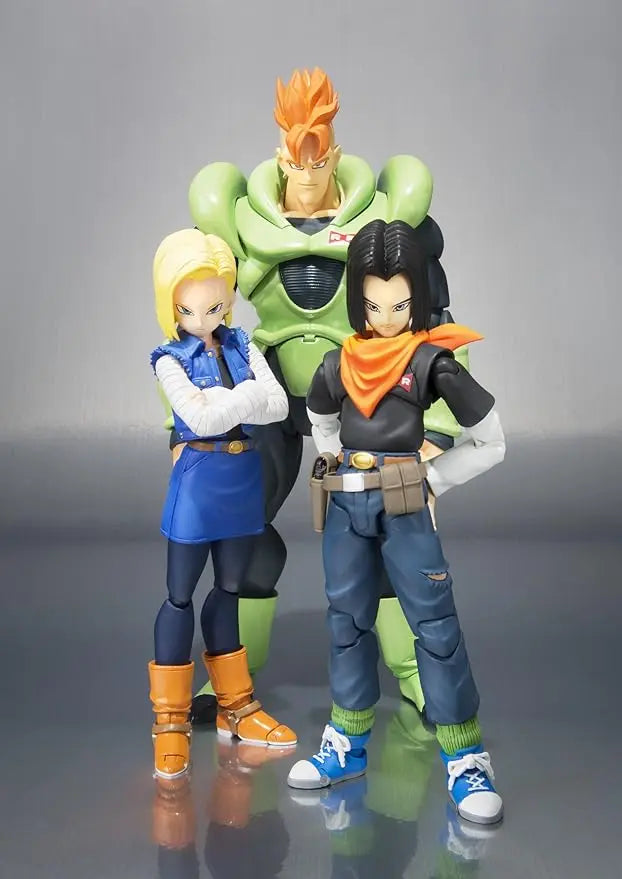 Bandai Tamashii Nations SH Figuarts Android 16 "Dragon Ball Z" Action Figure - Figurio