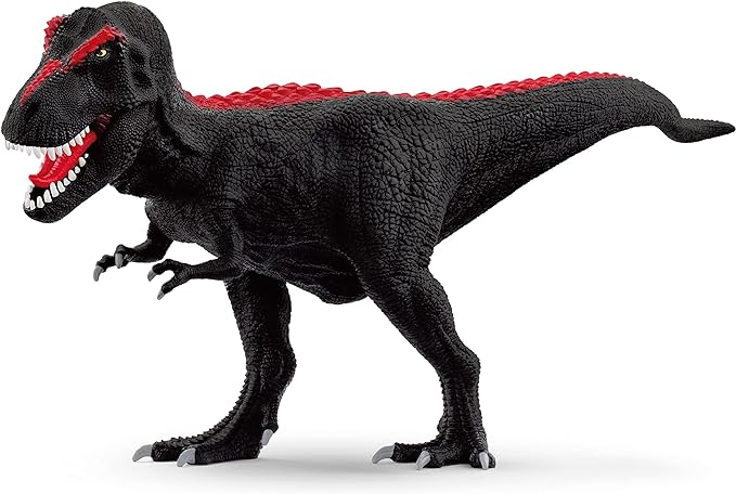 Schleich Dinosaurs, Large Realistic Dinosaur Toys for Boys and Girls, Midnight T-Rex - Figurio