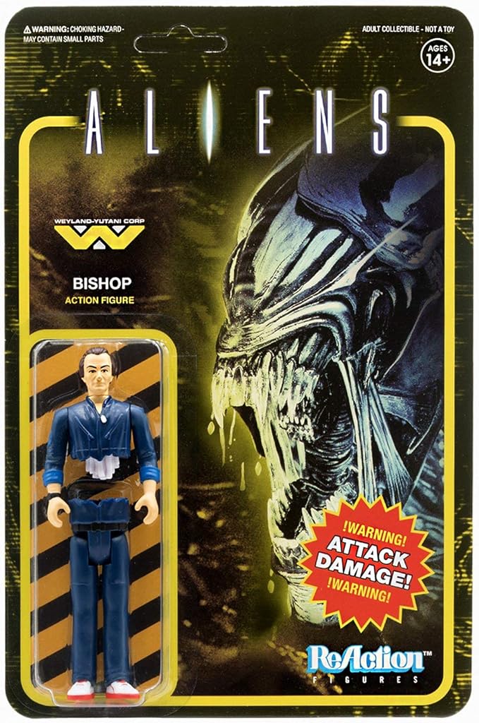 Super7 Aliens Bishop Reaction Figure 3.75" - Figurio