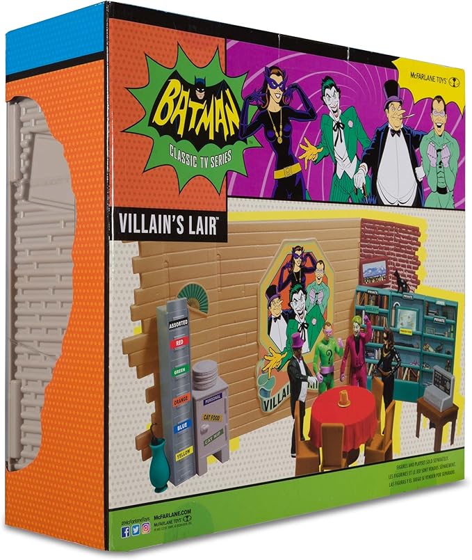 DC McFarlane Toys Retro - Batman '66: Villains Lair - Figurio