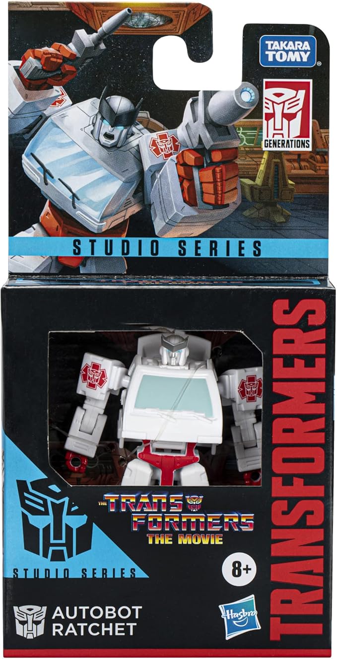 Transformers Toys Studio Series Core Class The The Movie Autobot Ratchet Action Figure - Ages 8 and Up, 3.5-inch - Figurio