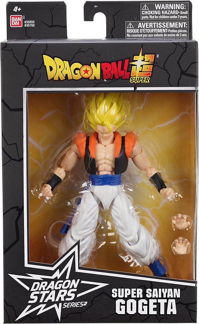 Dragon Ball Super - Dragon Stars - Super Saiyan Gogeta, 6.5" Action Figure - Figurio