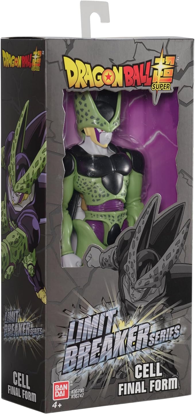 Bandai America - Dragon Ball Super Limit Breaker Cell Final Form 12 Figure - Figurio