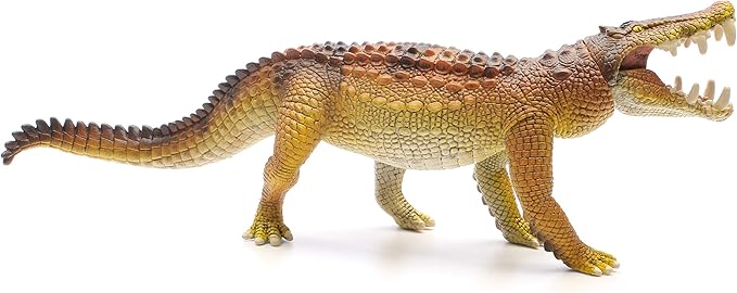 Schleich Dinosaurs, Large Dinosaur Toys for Boys and Girls, Realistic Kaprosuchus Toy with Movable Jaw, Ages 4+ - Figurio