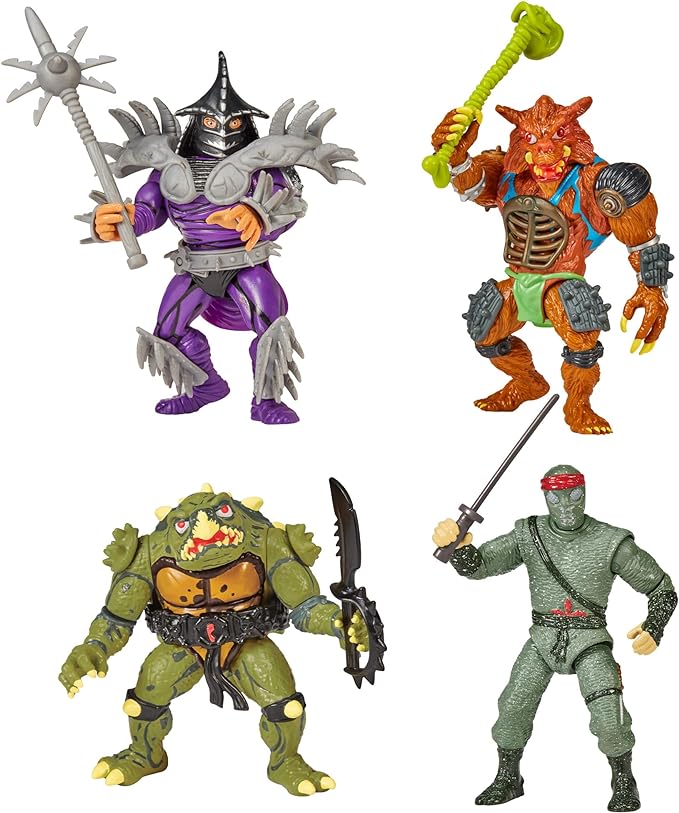 Teenage Mutant Ninja Turtles Classic Movie Star Villians - Figurio