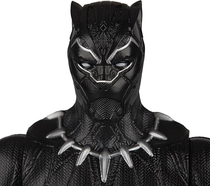 Marvel Black Panther Titan Hero Series 12-inch Black Panther - Figurio