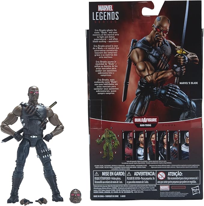 Marvel Knights Legends Series Blade, 6-inch - Figurio