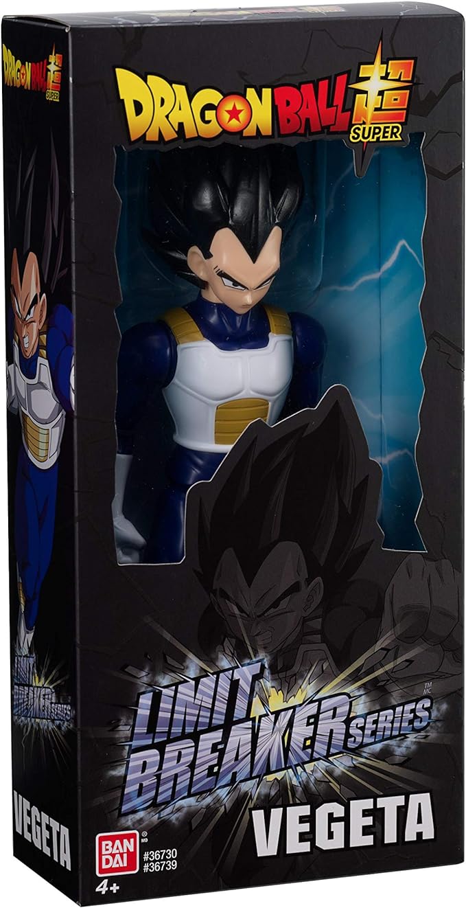 Bandai Namco - Dragon Ball Super - Vegeta, Limit Breaker 12" Action Figure - Figurio