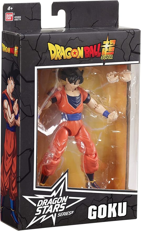 Bandai Dragon Ball Super Dragon Stars Goku Action Figure Set, 3 Pieces - Figurio