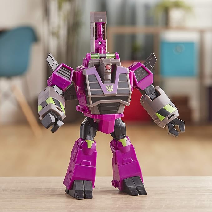 Transformers Toys Cyberverse Ultra Class Clobber Action Figure - Combines with Energon Armor to Power Up - for Kids Ages 6 and Up, 6.75-inch - Figurio