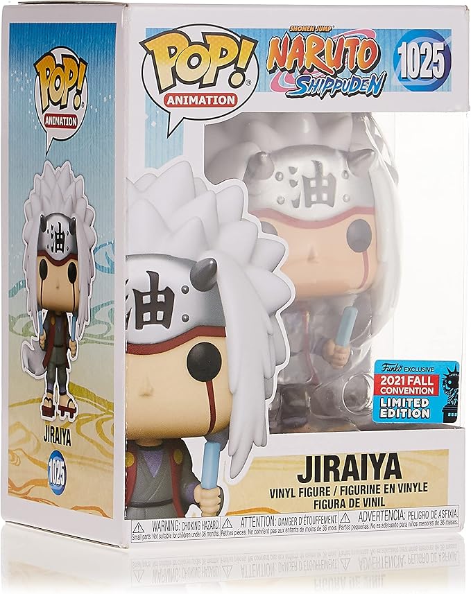 Funko Pop! Naruto Shippuden - Jiraiya with Popsicle, 2021 Fall Convention Exclusive Vinyl Figure #1025 - Figurio