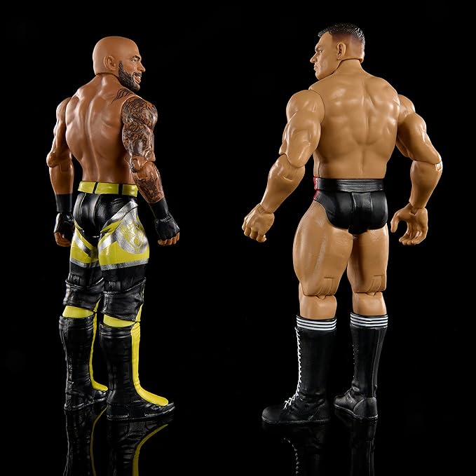 Mattel WWE Ricochet vs Gunther Championship Showdown Action Figure 2-Pack with Intercontinental Championship, 6-inch - Figurio