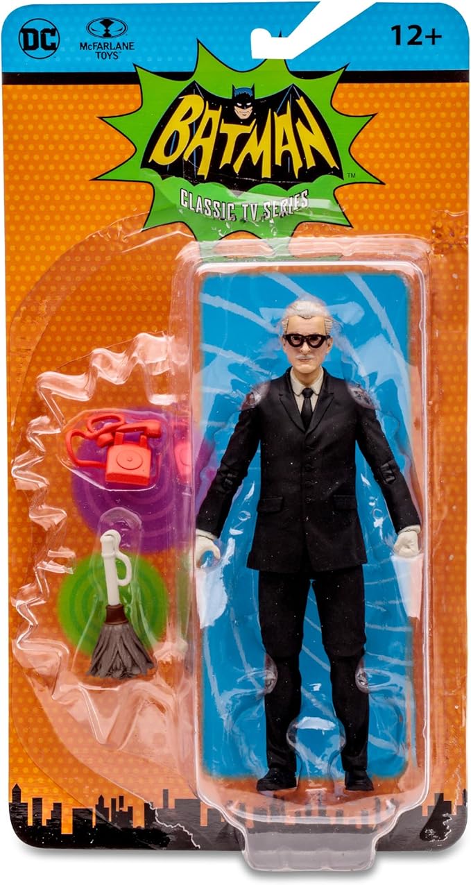 McFarlane Toys - DC Retro Alfred Pennyworth (Batman 66') 6in Action Figure - Figurio