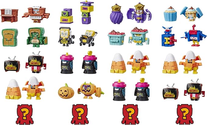 Transformers Toys Botbots Series 3 Season Greeters 5 Pack – Mystery 2-in-1 Collectible Figures! Kids Ages 5 & Up (Styles & Colors May Vary) by Hasbro - Figurio