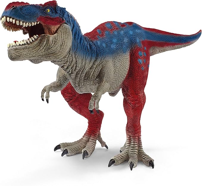 Schleich Large Realistic Tyrannosaurus Rex Dinosaur Figurine, Durable Detail for Education and Fun for Boys and Girls, Gift for Kids Ages 4+ - Figurio