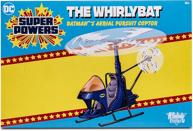 McFarlane Toys - DC Super Powers Whirlybat (Batman's Aerial Pursuit Copter) Vehicle - Figurio