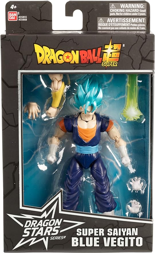 Dragon Ball Super - Dragon Stars - Super Saiyan Blue Vegito, 6.5" Action Figure - Figurio