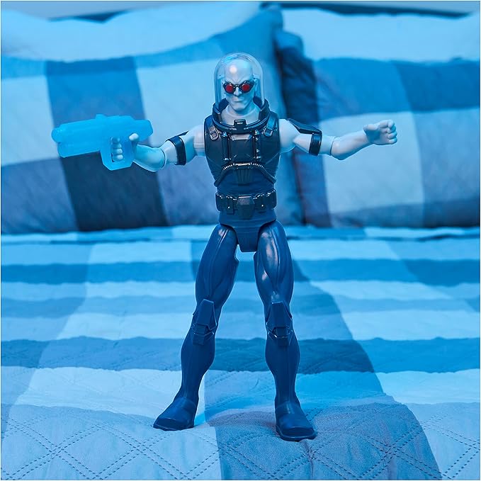 Batman 12-Inch Mr. Freeze Action Figure with Blaster Accessory, Kids Toys for Boys Aged 3 and up - Figurio