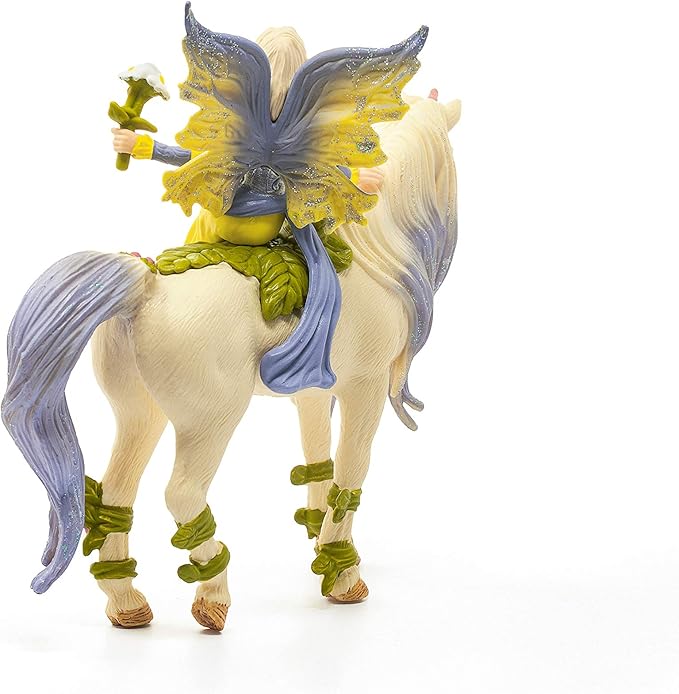 Schleich bayala Fairy Sera with Blossom Unicorn Playset - Enchanting Fantasy Magical Mermaid Fairy and Unicorn Imagination Toys, Perfect for Boys and Girls, Gift for Kids Age 5+ - Figurio