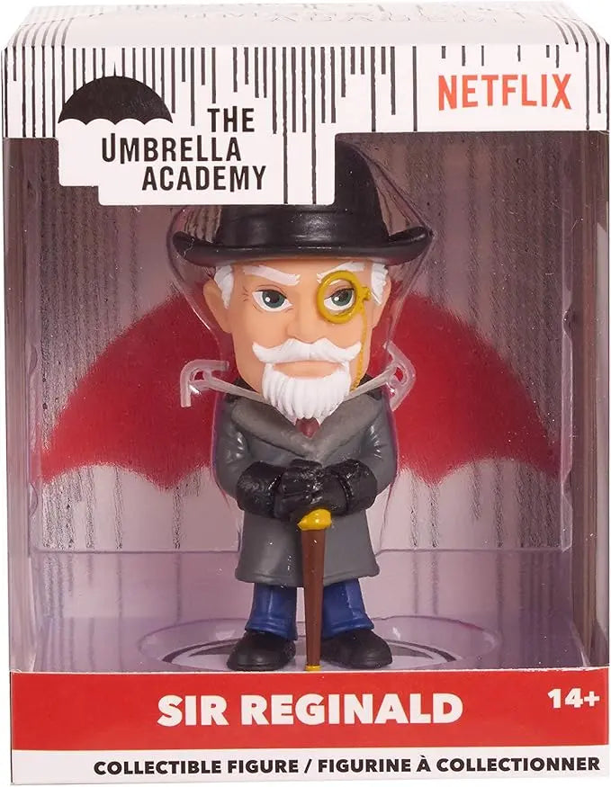 Just Play The Umbrella Academy 3.25 Inch Stylized Collectible Figure, Sir Reginald Hargreeves, Kids Toys for Ages 14 Up - Figurio