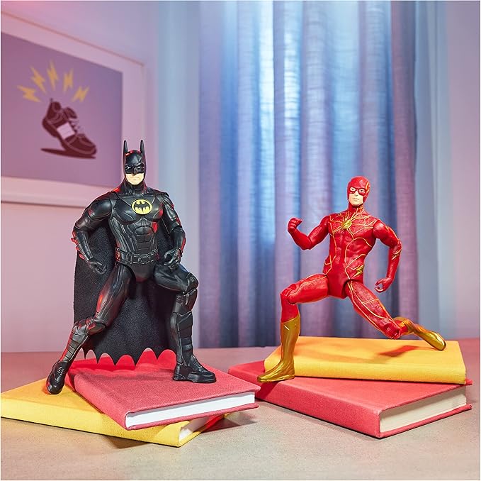 DC Comics, Batman Action Figure, 12-inch The Flash Movie Collectible, Kids Toys for Boys and Girls Ages 3 and up - Figurio