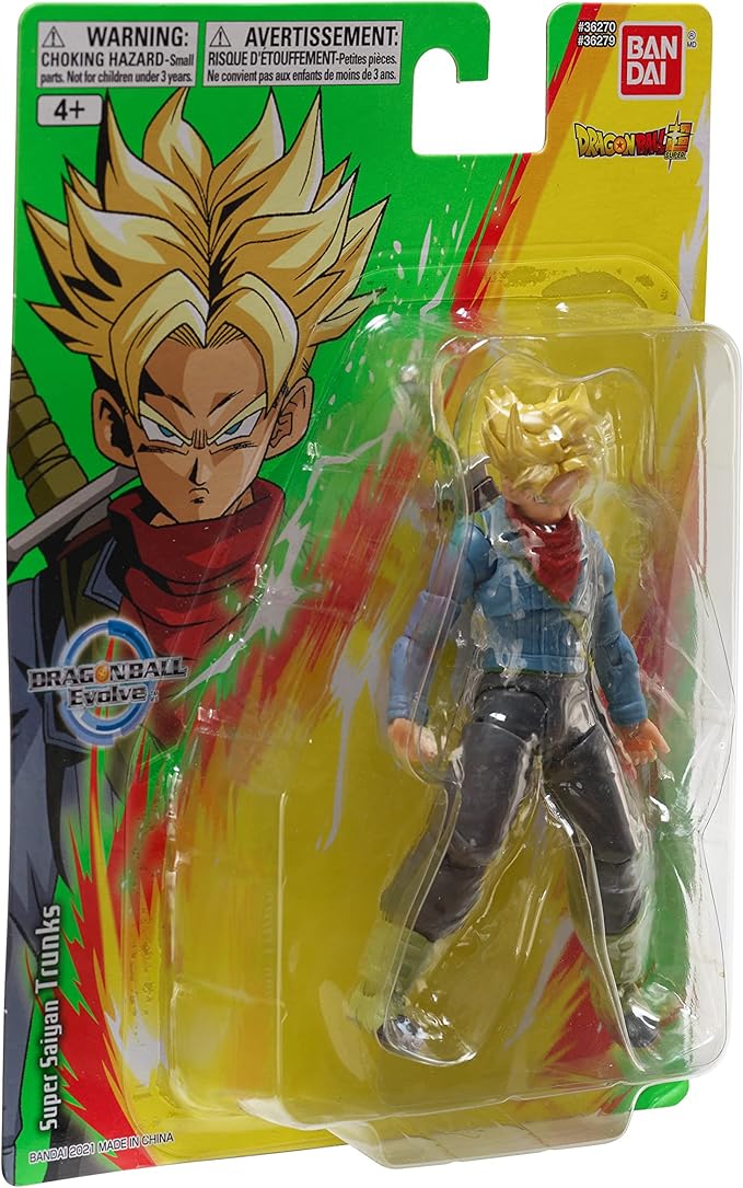 Bandai America - Dragon Ball Evolve 5 Action Figure Super Saiyan Trunks - Figurio