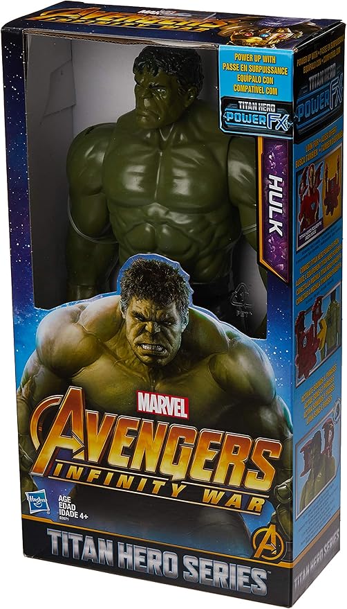 Marvel Infinity War Titan Hero Series Hulk with Titan Hero Power FX Port - Figurio