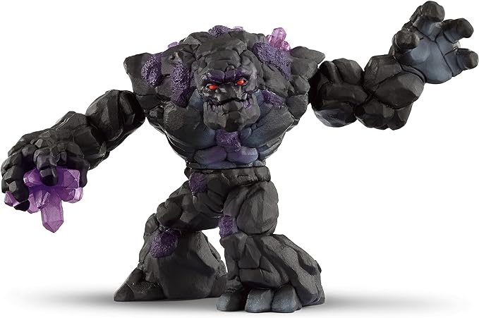 Schleich Eldrador Shadow World Stone Monster Realistic Mythical Fantasy Creature Action Figure Toy Stone Creature with Movable Arms and Torso for Boys and Girls Gift 7+ - Figurio