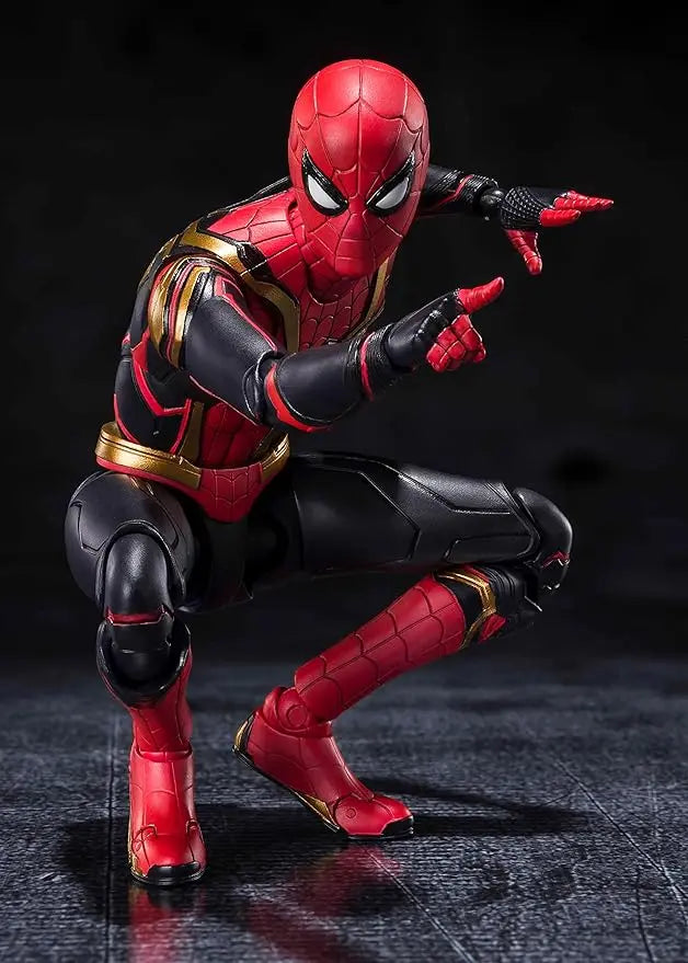 TAMASHII NATIONS - Spider-Man: No Way Home - Spider-Man [Integrated Suit] Final Battle Edition, Bandai Spirits S.H.Figuarts Action Figure - Figurio