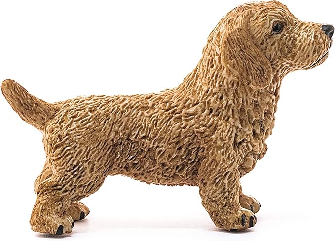 Schleich Farm World, Realistic Cute Animal Toys for Boys and Girls, Dachshund Toy Dog Figurine, Ages 3+ - Figurio