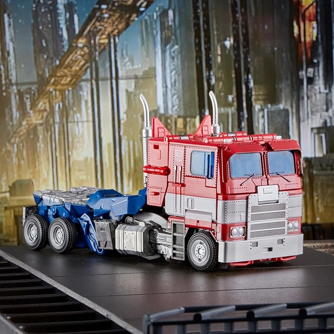 Transformers Movie Masterpiece Series MPM-12 Optimus Prime Collector Figure from Bumblebee Movie - Ages 8 and Up, 11-inch - Figurio