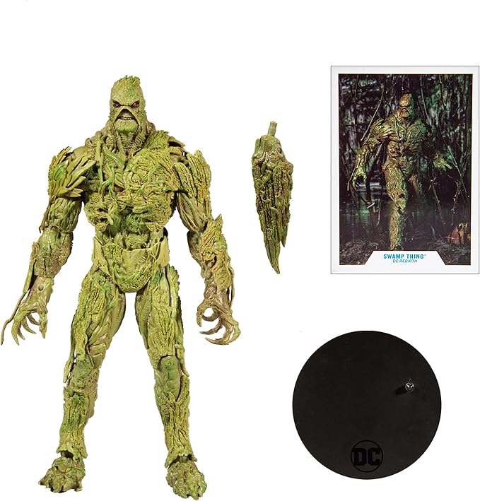 McFarlane Toys - DC Multiverse Swamp Thing Mega Action Figure with Accessories - Figurio