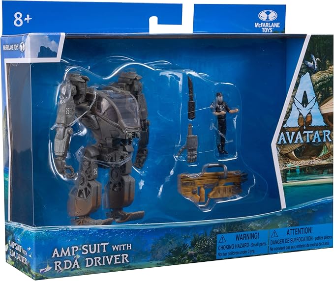 McFarlane - Avatar: The Way of Water - World of Pandora - Amp Suit with RDA Driver - Figurio