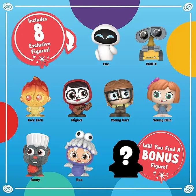 Disney Doorables Pixar Fest Collection Peek, Officially Licensed Kids Toys for Ages 5 Up by Just Play - Figurio