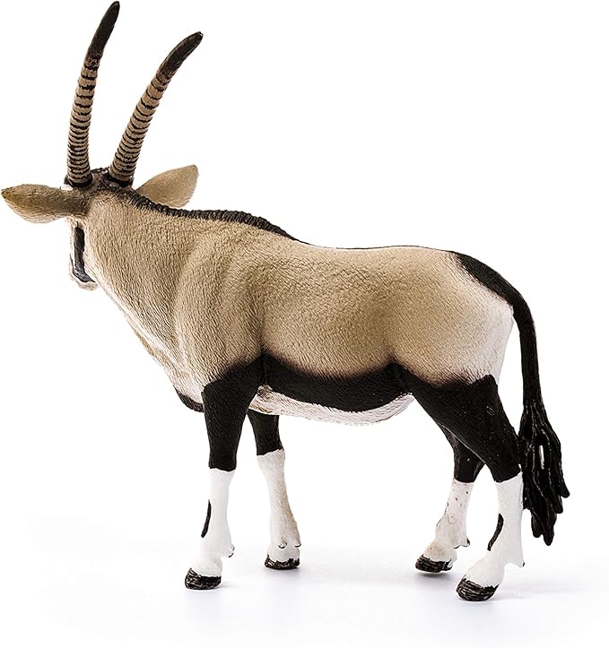 Schleich Wild Life, Detailed and Realistic Safari Animal Toy Figures for Kids, Oryx Toy Figurine, Ages 3+ - Figurio