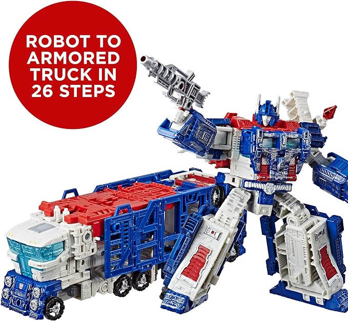 Transformers Generations War for Cybertron: Siege Leader Class WFC-S13 Ultra Magnus Action Figure - Figurio