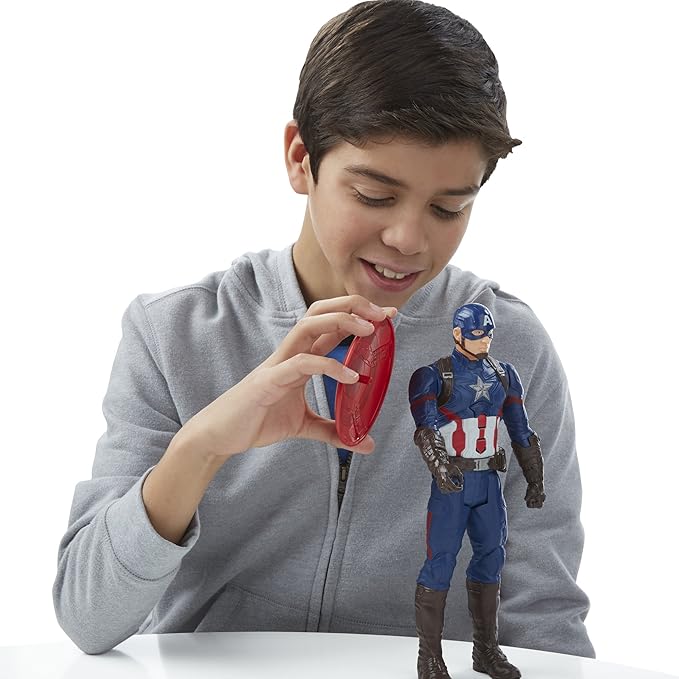 Marvel Titan Hero Series Captain America Electronic Figure - Figurio