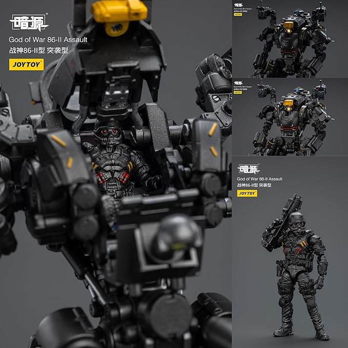 JOYTOY Action Figure Mecha 1/25 Dark Source God of War 86-II Assault 8.7inch Movable Model Collectible Figurine - Figurio