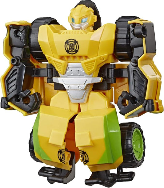 Transformers Playskool Heroes Rescue Bots Academy Bumblebee Converting Toy Robot, 4.5" Action Figure, Toys for Kids Ages 3 & Up - Figurio