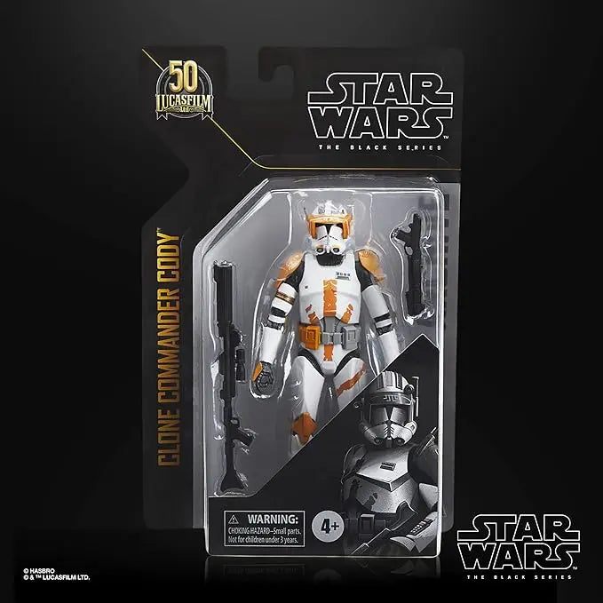 STAR WARS The Black Series Archive Clone Commander Cody Toy 6-Inch-Scale Collectible Action Figure, Toys Kids Ages 4 and Up - Figurio