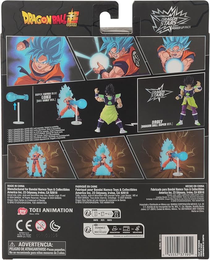 Dragon Ball Super Bandai Dragon Stars - SS Blue Goku (Power up Pack) Action Figure - Figurio