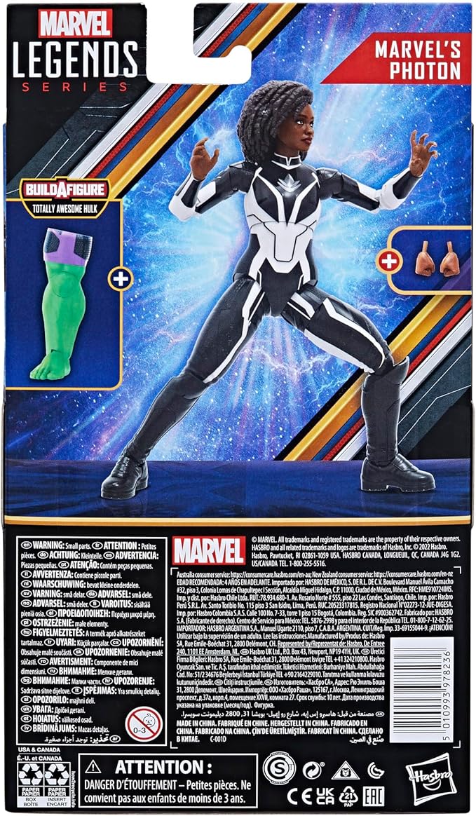 Marvel Legends Series Marvel’s Photon, The Marvels 6-Inch Collectible Action Figures, Toys for Ages 4 and Up - Figurio