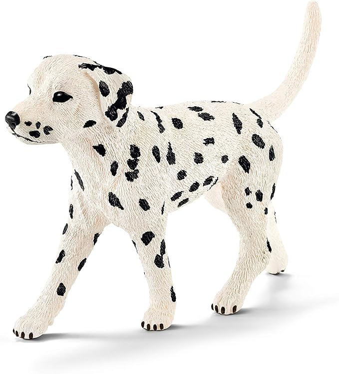 Schleich Farm World, Animal Toys for Kids, Dalmatian male Figurine - Figurio